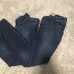Hollister Jean leggings lot of two